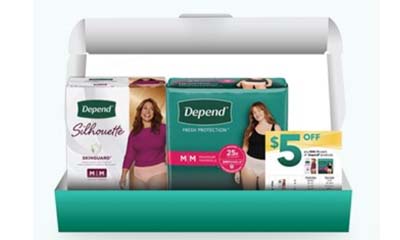 Free Depend Trial Kits for Men and Women