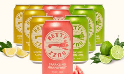 Free Betty Buzz Sparkling Soda