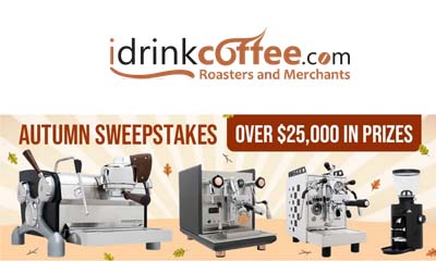 Free Coffee Machine or Grinder from iDrinkCoffee