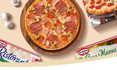 Win a 1-year supply of Dr Oetker Pizza