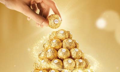 Free Ferrero Rocher 96-piece Chocolate Pyramids