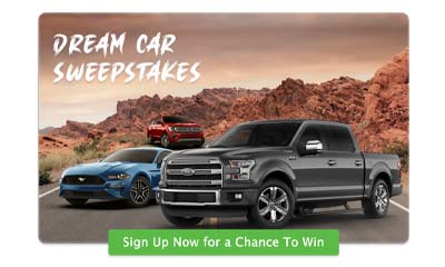 Win a Ford Mustang, F-150 or Expedition