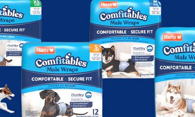 Free Hartz Comfitables Male Dog Wraps