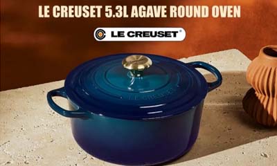 Win a Le Creuset Agave Round Oven