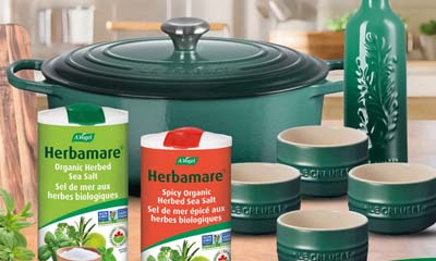 Win a Le Creuset & Herbamare Cozy Kitchen Bundle