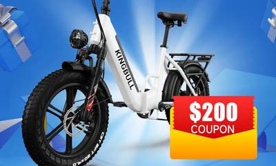 Win a Literider White Folding E-bike