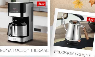 Win a Melitta Aroma Tocco Compact Drip Coffee Maker