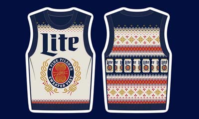 Free Miller Lite Sweater or Sweater Vest