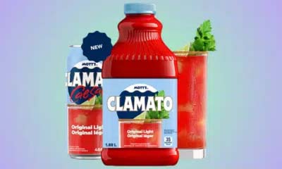 Free Mott's Clamato Original Light Beverages