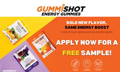 Free NEW GummiShot Energy Gummies