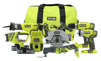 Free Ryobi Prize Pack worth $1,500