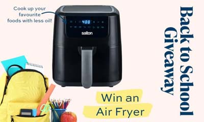 Win a Salton XL Digital Air Fryer