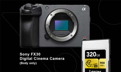 Win a Sony FX 30 Digital Camera