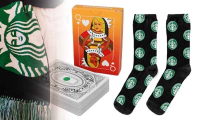 Free Starbucks Playing Cards and other Swag