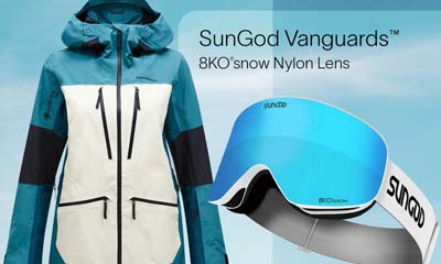 Win SunGod Ski Goggles and Shell Jacket