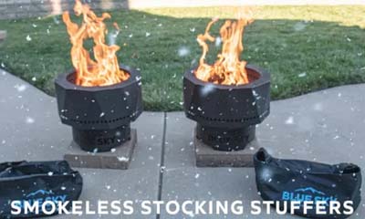 Win Two Ridge Smokeless Portable Fire Pits