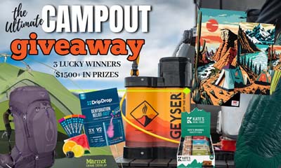 Free Ultimate Camping Gear Giveaway