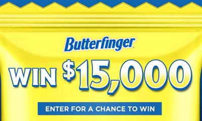 Win $15,000 in the Spirit Halloween Butterfinger Sweepstakes