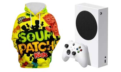 Free Xbox & Sour Patch Kids Hoodies