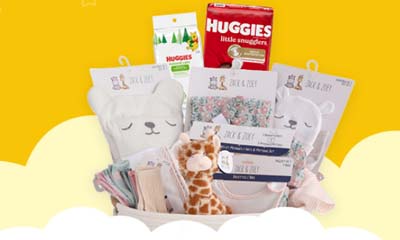 Free Zack & Zoey + Huggies Gift Baskets