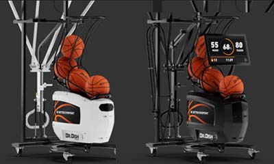 Win 1 of 2 Dr Dish Basketball Training Machines