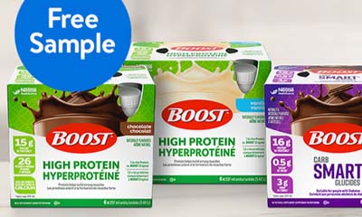 Free Boost Carb Smart and High Protein Drink