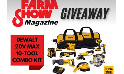 Win a DeWalt 10 Tool Combo Kit