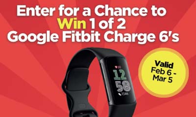 Win a Google FitBit Charge 6