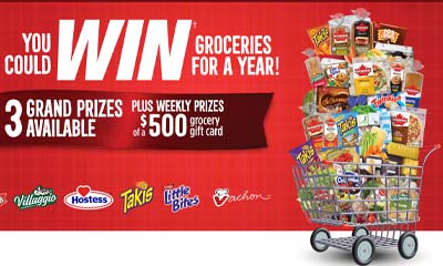 Free Groceries for a Year from Bimbo Canada