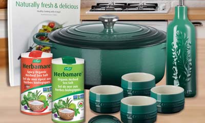 Win a Le Creuset Cookware Set & Herbamare Bundle