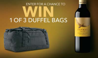 Win 1 of 3 Duffel Bags
