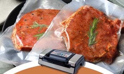 Win a Nesco Deluxe Food VS-12 Vacuum Sealer