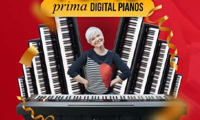 Win 1 of 10 Pianote Prima Digital Pianos