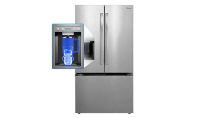 Win a Double Door Midea Refrigerator