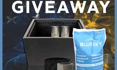 Win a Square Peak & Spark Smokeless Fire Pit Bundle