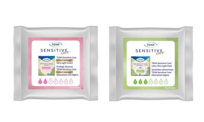 Free Tena Sensitive Care Light Pads