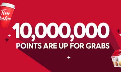 Free Tim Hortons Points