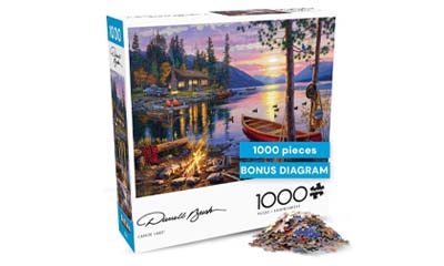 Free Darrell Bush Fine Art 1000 Piece Jigsaw Puzzle
