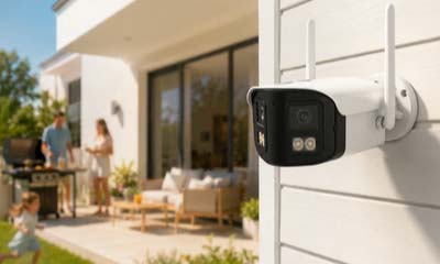 Win the Annke Wireless Dual-Lens Camera