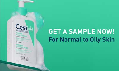 Free CeraVe Foaming Facial Cleanser
