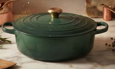 Win Le Creuset 6.2L Foret Shallow Oven