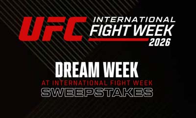 Win a Trip to UFC International Fight Week 2026