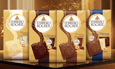 Free Ferrero Rocher Chocolate Squares