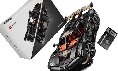 Free Lego Koenigsegg Megacar Set