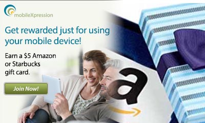 Free Amazon or Starbucks Gift Card Guaranteed!