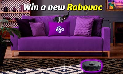 Win a 2-in-1 Robot Vacuum and Mop
