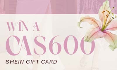 Free $600 CAD Shein Gift Card