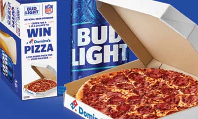 Free Dominos Pizzas valued at $14.50 Each