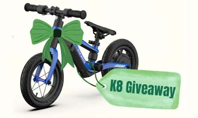 Free 5th Wheel Balance Bike and Merchandise