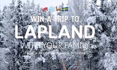 Win a Family Trip To Lapland